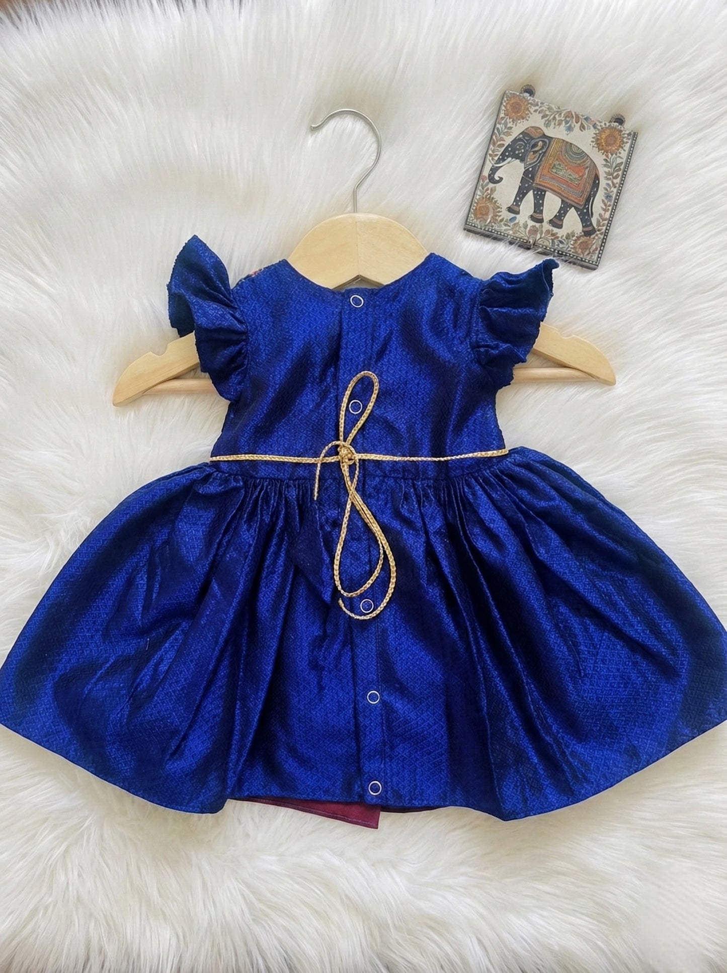 Classic Khan Frock - Blue