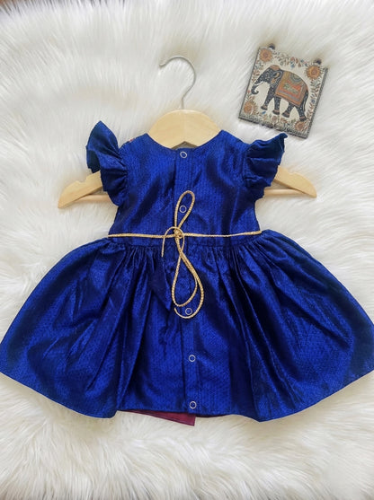 Classic Khan Frock - Blue