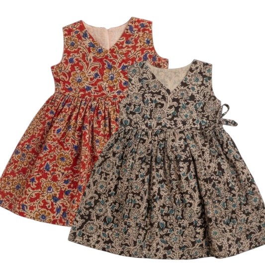 Twilight Boom Wrap Dress-Combo(Set of 2)