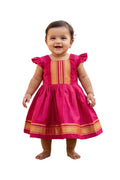 Maharani Khan Frock - Pink