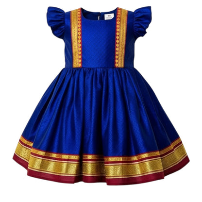 Classic Khan Frock - Blue