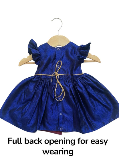 Classic Khan Frock - Blue