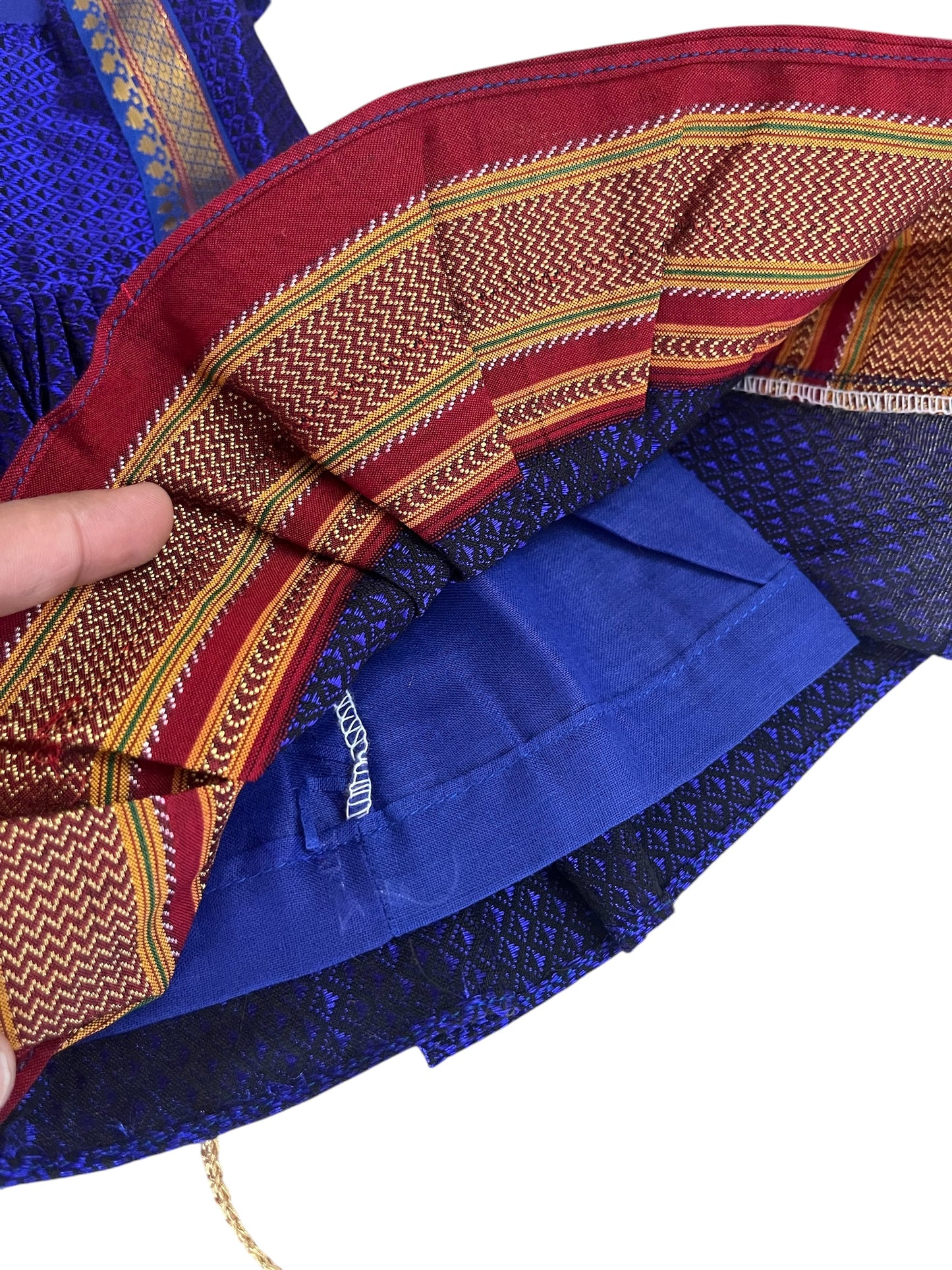 Maharani Khan Frock - Blue