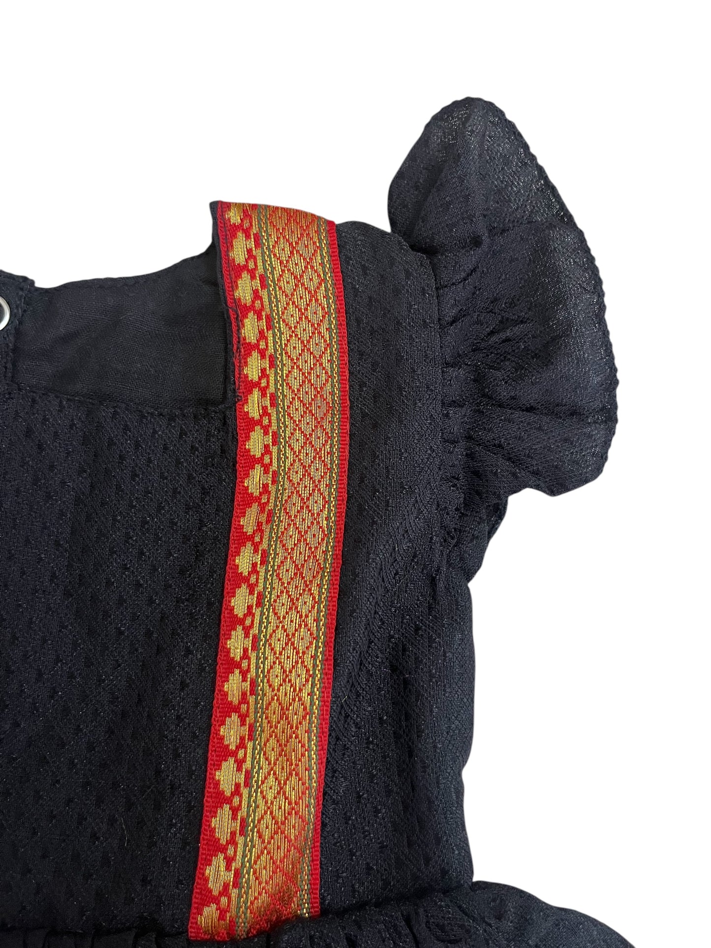 Classic Khan Frock -Black