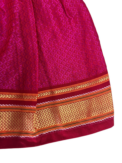 Classic Khan Frock -Pink